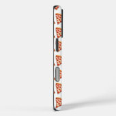 Schattigee Monogrammed Initialen Pizza Pattern Case-Mate iPhone Case (Achterkant / Rechts)