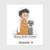 Schattigee monsterfamilie sticker (Vel)