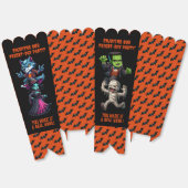 Schattigee monsterlijke angstdag Halloween-feest Bedankdoosjes (Ongevouwen)