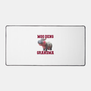 Schattigee MOO DENG OMA Baby Hippo Granny Teacher  Bureaumat