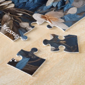 Schattigee Mooie Boho Uil Legpuzzel (Zijkant)