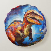 Schattigee Mozaïek Dinosaurussen kussen kussens (Achterkant)