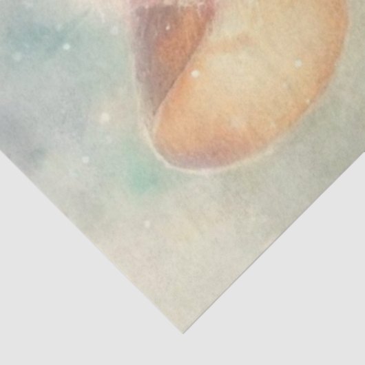 Schattigee muis in feestelijk Pet met Cookie Decou Tissuepapier (Detail)