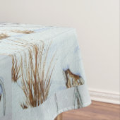 Schattigee muissneeuwscène voor Kerstmis Tafelkleed (Voorbeeld)