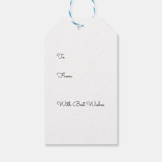 Schattigee Muizen en Sneeuwman Vrolijk kerstfeest Cadeaulabel (Achterkant)