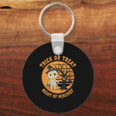 Schattigee Mummy Trick or treat Sleutelhanger voor (Voorkant)