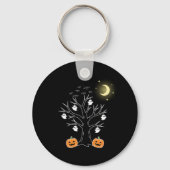 Schattigee Mummy Trick or treat Sleutelhanger voor (Achterkant)