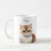 Schattigee Munchkin Cat Custom Beste Mam / Pap Koffiemok (Links)