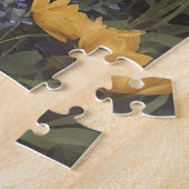 Schattigee Munchkin kat en boterbloem Legpuzzel (Zijkant)