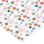 Schattigee naaitafel Button patroonrechthoek Tafelkleed (Gekanteld)