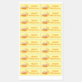 Schattigee Nachos Corn Chips Surfen gepersonalisee Labels (Vel)