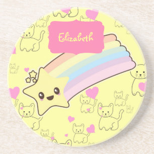 Schattigee Named Gifts voor Kleindochter Dochter K Zandsteen Onderzetter