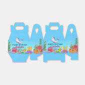 Schattigee Narwhal Fish Eenhoorn Whale zee Verjaar Bedankdoosjes (Uitgevouwen)