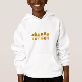 Schattigee Natuur thema Hoodie