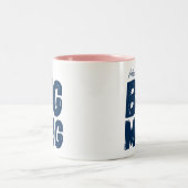 Schattigee Navy Een enorme Mok Custom Name Novelty (Center)