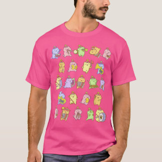 Schattigee Neko Cat Band T-shirt