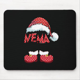 Schattigee Nema Claus Nieuwe Kerstman Muismat