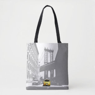 Schattigee New York City NYC Yellow Taxi Brooklyn Draagtas