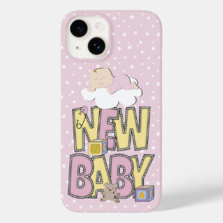 Schattigee Nieuwe Baby Meisje iPhone case