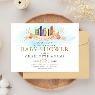 Schattigee nieuwe hoofdstukboeken Baby shower Uitn Kaart