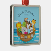 Schattigee Noah's Ark Baby's eerste kerst Ornament (Rechts)