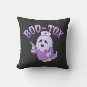 Schattigee Nurse Ghost met Botox Injection Funny S Kussen
