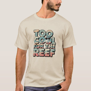 Schattigee Oceaan Humor: Barracuda Art T-shirt