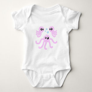 Schattigee octopus babykleding romper