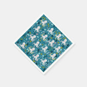 Schattigee Octopus Papieren servetten (Hoek)