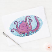 Schattigee octopus sticker (Envelop)