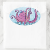 Schattigee octopus sticker (Tas)