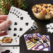 Schattigee octopusgolf pokerkaarten (Insitu)