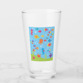 Schattigee onderwaterscène glas (Voorkant)