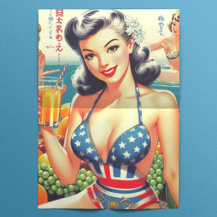 Schattigee oosterse meisjes tissuepapier