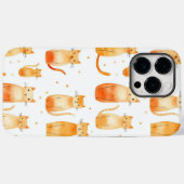 Schattigee Oranje katten Case-Mate iPhone Case (Achterkant (horizontaal))