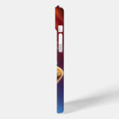 Schattigee oranje kattenzang Case-Mate iPhone case (Achterkant / Links)