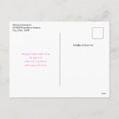 Schattigee Oranje vossen in de liefde Valentijnsda Feestdagenkaart (Achterkant)