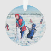 SCHATTIGEE ORIGINELE ILLUSTRATIE ORNAMENT (voorkant)