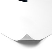 Schattigee orka doodle poster (Hoek)