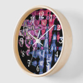 Schattigee Paarse Asgrijs en Zwarte Waterverven (Hoek)