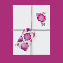 Schattigee Paarse en Roze Kerstversieringen Patroo