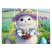 Schattigee paashaas 01 groot cadeauzakje (Achterkant)