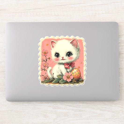 Schattigee paaskat Sticker (Computer)