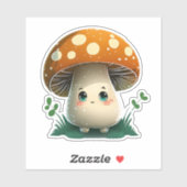 Schattigee paddenstoel sticker pack (Vel)