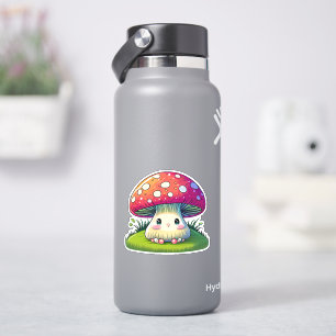 Schattigee paddenstoel sticker pack