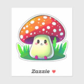 Schattigee paddenstoel sticker pack (Vel)