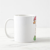 Schattigee paddenstoeleneend koffiemok (Links)