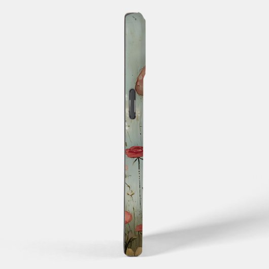 Schattigee paddenstoelenfee in een bloemenweide op Case-Mate iPhone case (Achterkant / Rechts)