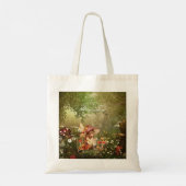 Schattigee paddenstoelenfee in het bos tote bag (Achterkant)