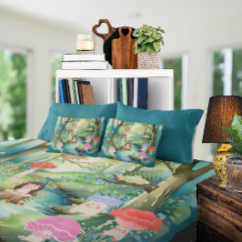 Schattigee paddestoel mensen en vrienden deken kussen